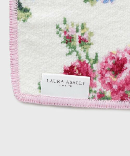 LAURA ASHLEY / ローラ アシュレイ ハンカチ | 【ギフトにおすすめ！シェニール織】 バンチェッドロージズ ミニタオル | 詳細4