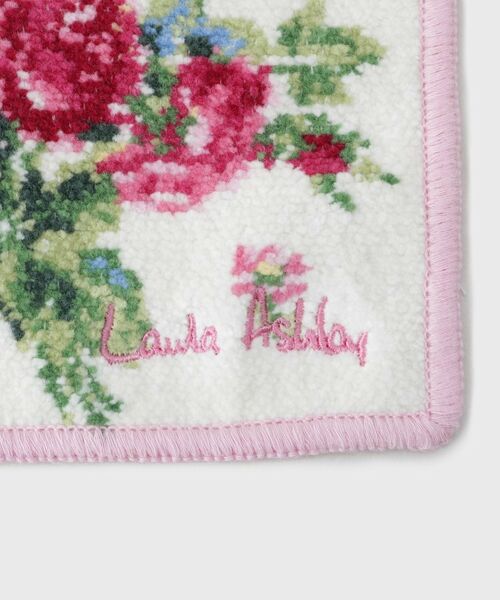 LAURA ASHLEY / ローラ アシュレイ ハンカチ | 【ギフトにおすすめ！シェニール織】 バンチェッドロージズ ミニタオル | 詳細5