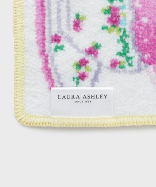 LAURA ASHLEY / ローラ アシュレイ ハンカチ | 【ギフトにおすすめ！シェニール織】 シェニール ティーパーティー ミニタオル | 詳細4