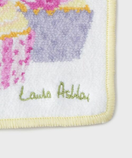 LAURA ASHLEY / ローラ アシュレイ ハンカチ | 【ギフトにおすすめ！シェニール織】 シェニール ティーパーティー ミニタオル | 詳細5