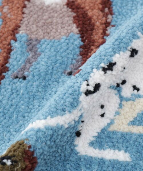 LAURA ASHLEY / ローラ アシュレイ ハンカチ | 【ギフトにおすすめ！シェニール織】 シェニール パーク ドッグス ミニタオル | 詳細3