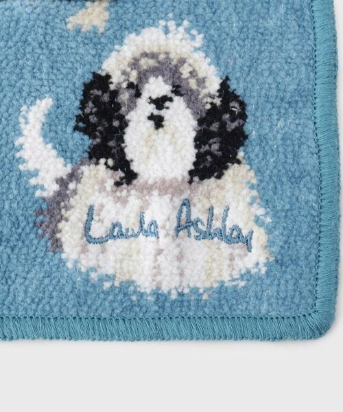 LAURA ASHLEY / ローラ アシュレイ ハンカチ | 【ギフトにおすすめ！シェニール織】 シェニール パーク ドッグス ミニタオル | 詳細5