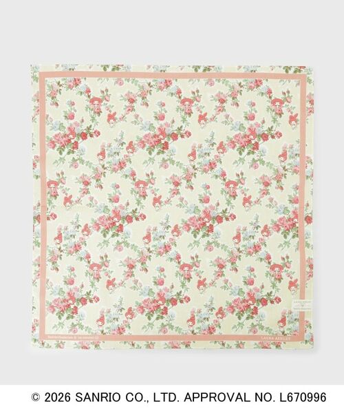 LAURA ASHLEY / ローラ アシュレイ ハンカチ | プリントハンカチ マイメロディ バラ | 詳細1