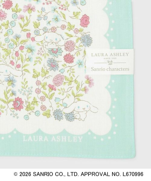 LAURA ASHLEY / ローラ アシュレイ ハンカチ | プリントハンカチ シナモロール 小花 | 詳細3
