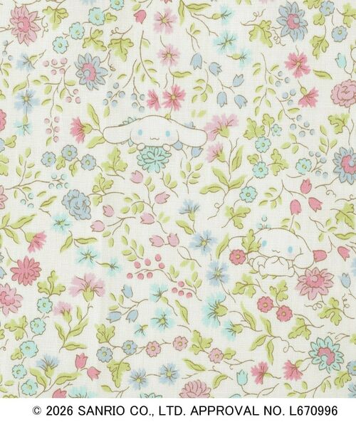 LAURA ASHLEY / ローラ アシュレイ ハンカチ | プリントハンカチ シナモロール 小花 | 詳細5