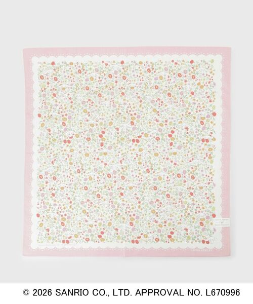 LAURA ASHLEY / ローラ アシュレイ ハンカチ | プリントハンカチ シナモロール 小花（ピンク(171)）