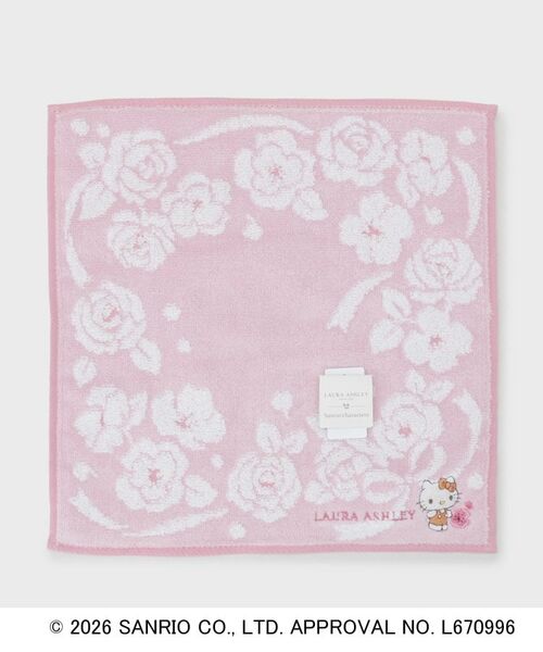 LAURA ASHLEY / ローラ アシュレイ ハンカチ | タオルハンカチ ハローキティ リボン | 詳細1