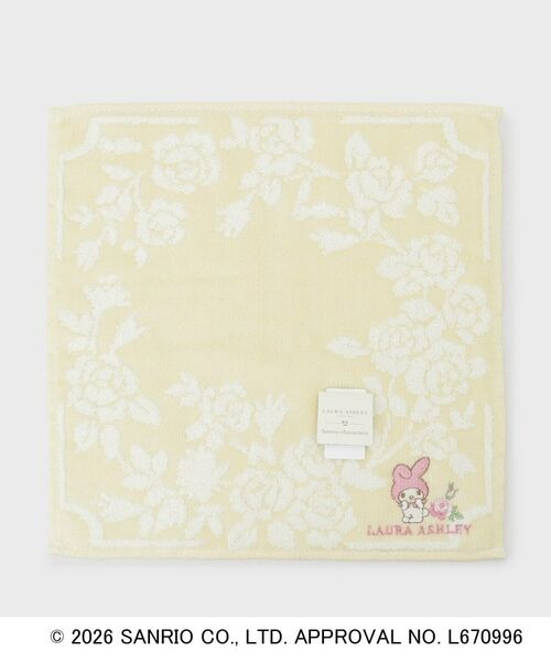 LAURA ASHLEY / ローラ アシュレイ ハンカチ | タオルハンカチ マイメロディ バラ（イエロー(131)）