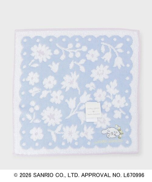 LAURA ASHLEY / ローラ アシュレイ ハンカチ | タオルハンカチ シナモロール 小花（ブルー(191)）