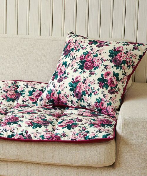 LAURA ASHLEY / ローラ アシュレイ インテリア・インテリア雑貨 | エレンボロー ローズ柄 クッション | 詳細12