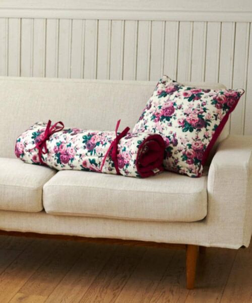 LAURA ASHLEY / ローラ アシュレイ インテリア・インテリア雑貨 | エレンボロー ローズ柄 ロールクッション | 詳細9