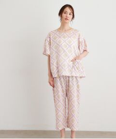 LAURA ASHLEY / ローラ アシュレイ ルームウェア | チェドウェル スカーヴズ柄 アムンゼン生地スリープウェア