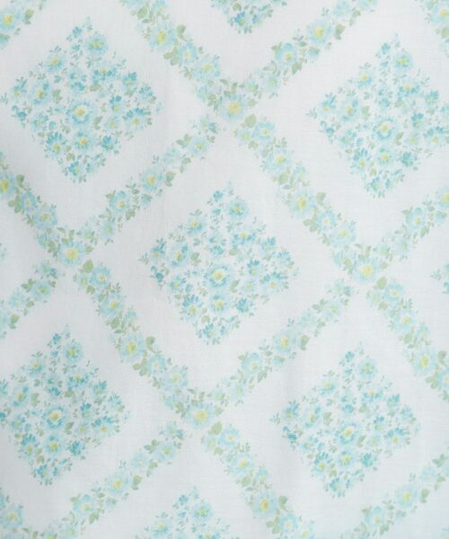 LAURA ASHLEY / ローラ アシュレイ ルームウェア | チェドウェル スカーヴズ柄 アムンゼン生地スリープウェア | 詳細12