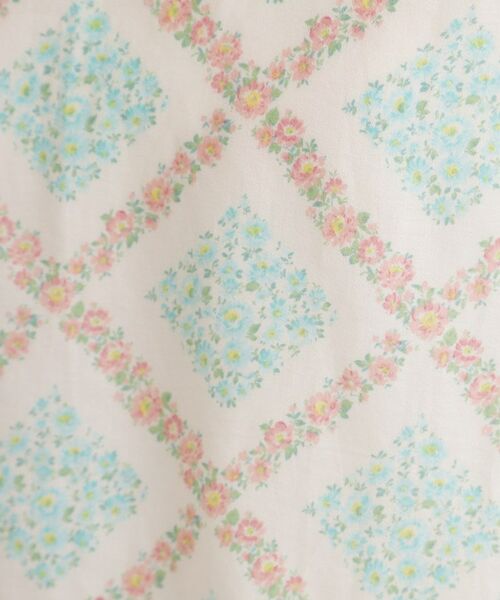 LAURA ASHLEY / ローラ アシュレイ ルームウェア | チェドウェル スカーヴズ柄 アムンゼン生地スリープウェア | 詳細4