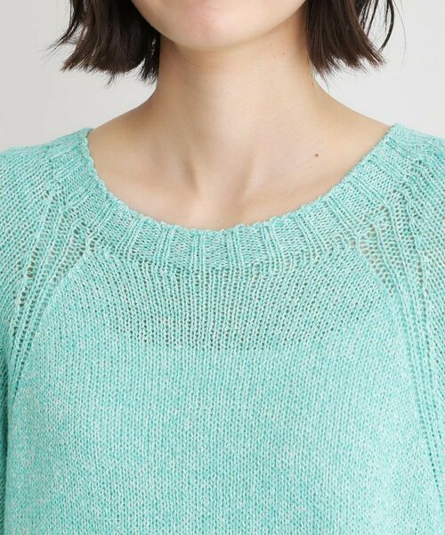 LAURA ASHLEY / ローラ アシュレイ カットソー | 【日本製】ギマブークレーヤーン プルオーバー | 詳細12