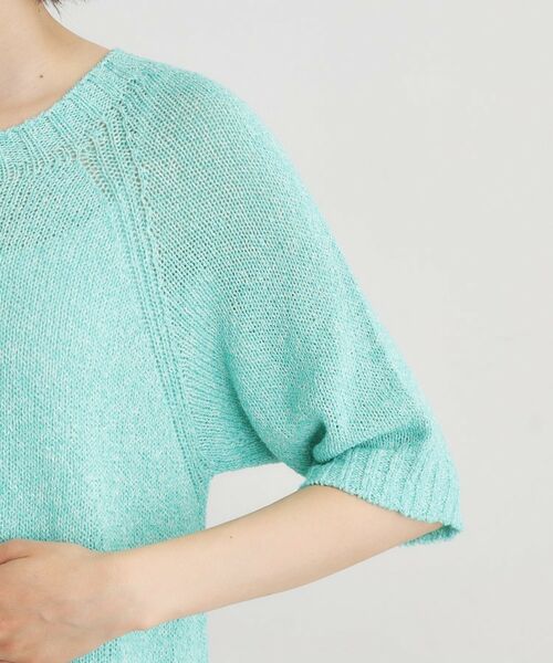 LAURA ASHLEY / ローラ アシュレイ カットソー | 【日本製】ギマブークレーヤーン プルオーバー | 詳細13