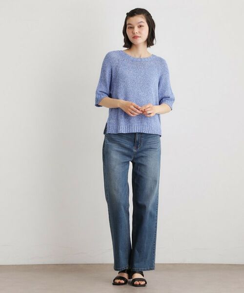 LAURA ASHLEY / ローラ アシュレイ カットソー | 【日本製】ギマブークレーヤーン プルオーバー | 詳細2