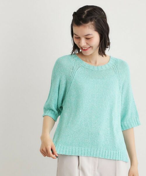 LAURA ASHLEY / ローラ アシュレイ カットソー | 【日本製】ギマブークレーヤーン プルオーバー | 詳細5