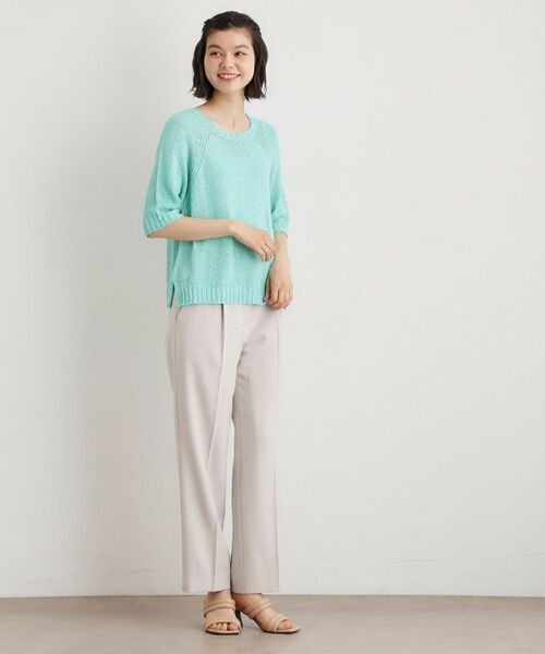 LAURA ASHLEY / ローラ アシュレイ カットソー | 【日本製】ギマブークレーヤーン プルオーバー | 詳細7