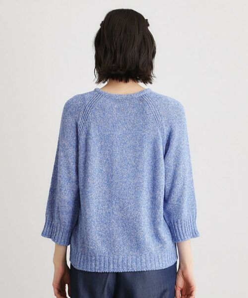 LAURA ASHLEY / ローラ アシュレイ カーディガン・ボレロ | 【日本製】ギマブークレーヤーン カーディガン | 詳細11