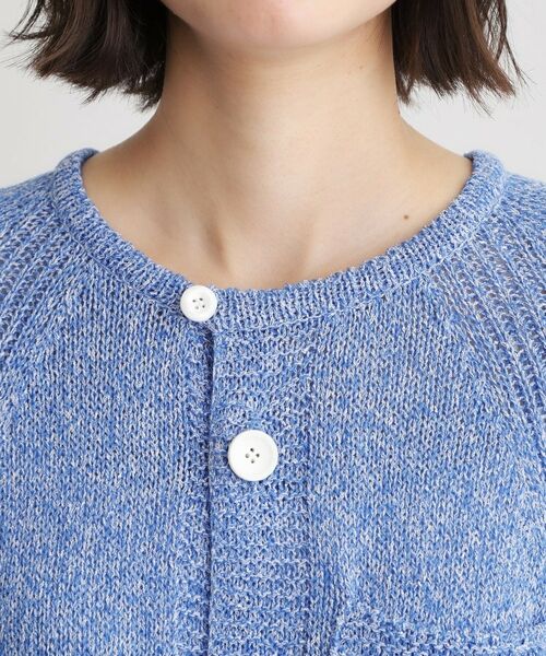 LAURA ASHLEY / ローラ アシュレイ カーディガン・ボレロ | 【日本製】ギマブークレーヤーン カーディガン | 詳細12