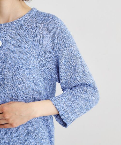 LAURA ASHLEY / ローラ アシュレイ カーディガン・ボレロ | 【日本製】ギマブークレーヤーン カーディガン | 詳細14