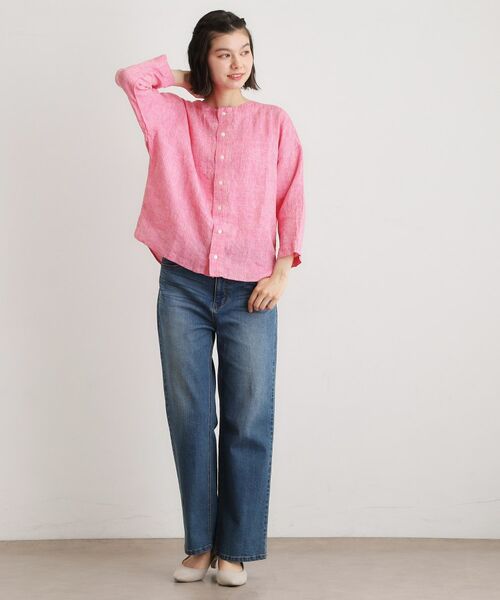 LAURA ASHLEY / ローラ アシュレイ シャツ・ブラウス | 【日本製】フレンチリネン カーディガン | 詳細11