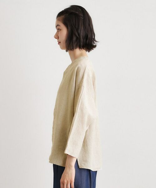 LAURA ASHLEY / ローラ アシュレイ シャツ・ブラウス | 【日本製】フレンチリネン カーディガン | 詳細14