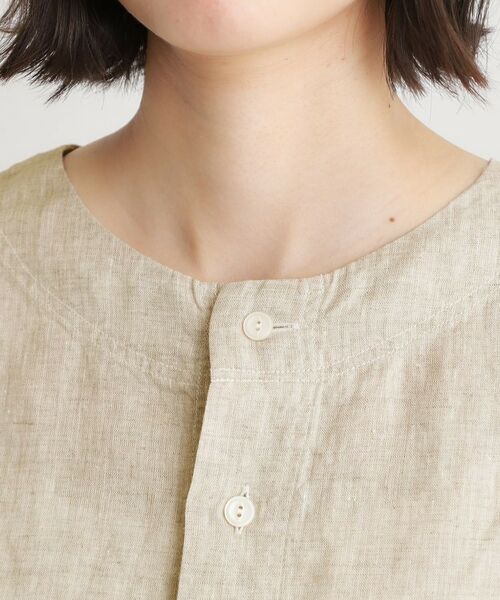 LAURA ASHLEY / ローラ アシュレイ シャツ・ブラウス | 【日本製】フレンチリネン カーディガン | 詳細16