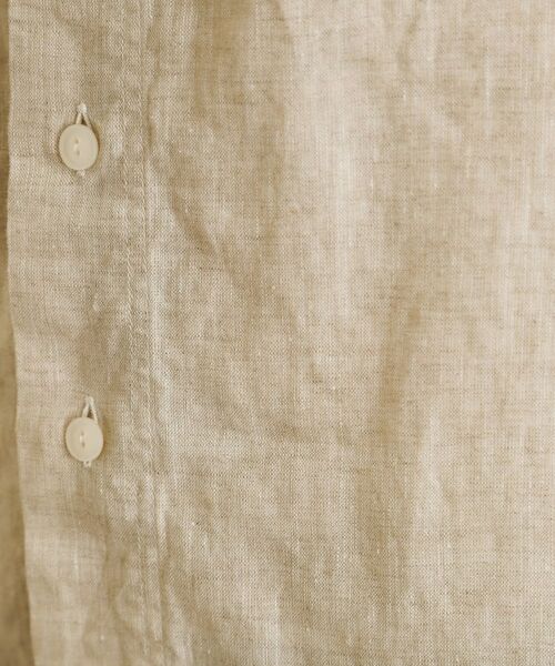 LAURA ASHLEY / ローラ アシュレイ シャツ・ブラウス | 【日本製】フレンチリネン カーディガン | 詳細4