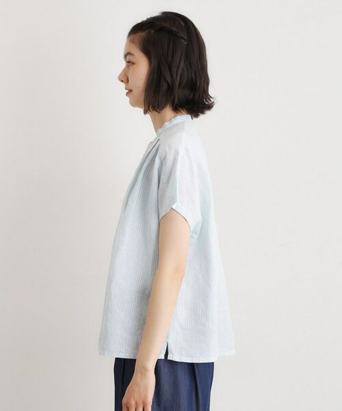 LAURA ASHLEY / ローラ アシュレイ シャツ・ブラウス | 【日本製】フレンチリネン ブラウス | 詳細14