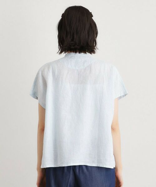 LAURA ASHLEY / ローラ アシュレイ シャツ・ブラウス | 【日本製】フレンチリネン ブラウス | 詳細15