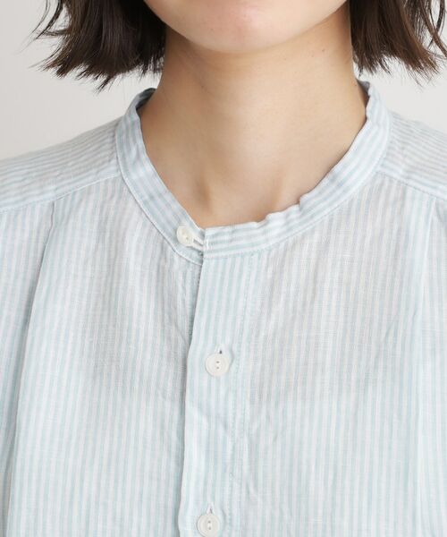 LAURA ASHLEY / ローラ アシュレイ シャツ・ブラウス | 【日本製】フレンチリネン ブラウス | 詳細16