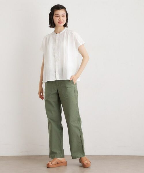 LAURA ASHLEY / ローラ アシュレイ シャツ・ブラウス | 【日本製】フレンチリネン ブラウス | 詳細2