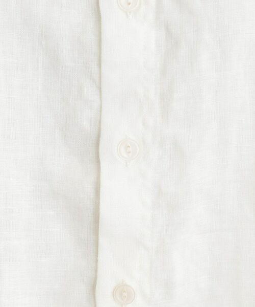 LAURA ASHLEY / ローラ アシュレイ シャツ・ブラウス | 【日本製】フレンチリネン ブラウス | 詳細4