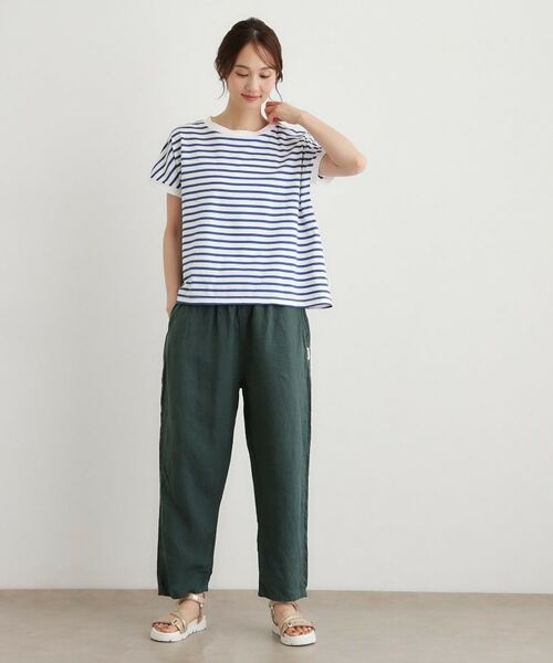 LAURA ASHLEY / ローラ アシュレイ Tシャツ | 【日本製】コットン天竺ボーダーTシャツ | 詳細11