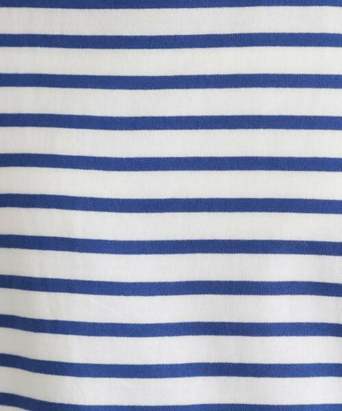 LAURA ASHLEY / ローラ アシュレイ Tシャツ | 【日本製】コットン天竺ボーダーTシャツ | 詳細12