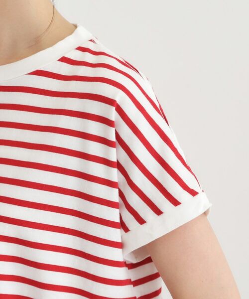 LAURA ASHLEY / ローラ アシュレイ Tシャツ | 【日本製】コットン天竺ボーダーTシャツ | 詳細17