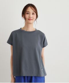 LAURA ASHLEY / ローラ アシュレイ Tシャツ | 【日本製】コットン天竺Tシャツ