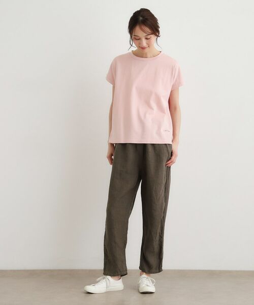 LAURA ASHLEY / ローラ アシュレイ Tシャツ | 【日本製】コットン天竺Tシャツ | 詳細10