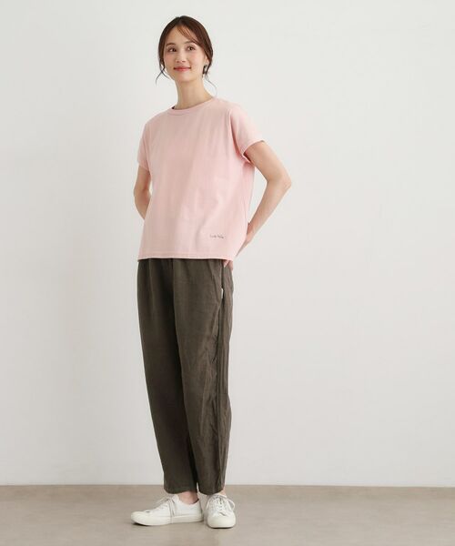 LAURA ASHLEY / ローラ アシュレイ Tシャツ | 【日本製】コットン天竺Tシャツ | 詳細11