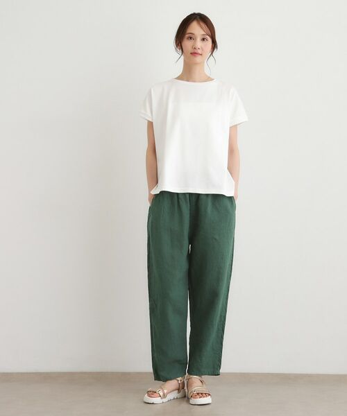 LAURA ASHLEY / ローラ アシュレイ Tシャツ | 【日本製】コットン天竺Tシャツ | 詳細2