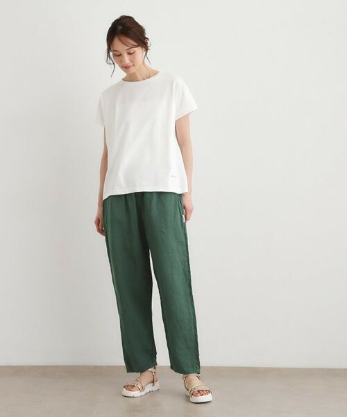 LAURA ASHLEY / ローラ アシュレイ Tシャツ | 【日本製】コットン天竺Tシャツ | 詳細3