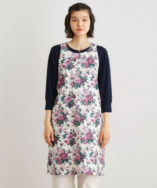 LAURA ASHLEY / ローラ アシュレイ インテリア・生活雑貨・ホビー・ステーショナリー | エレンボロー ローズ柄 エプロン | 詳細5