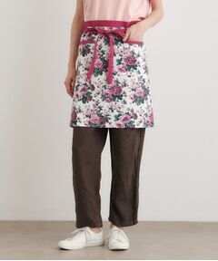 LAURA ASHLEY / ローラ アシュレイ インテリア・生活雑貨・ホビー・ステーショナリー | エレンボロー ローズ柄 カフェエプロン