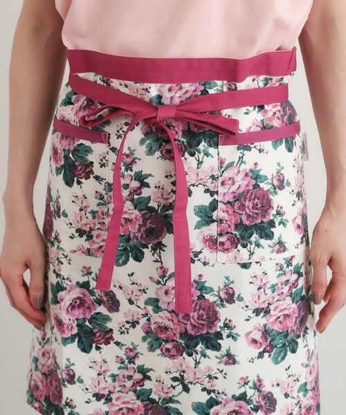 LAURA ASHLEY / ローラ アシュレイ インテリア・生活雑貨・ホビー・ステーショナリー | エレンボロー ローズ柄 カフェエプロン | 詳細8