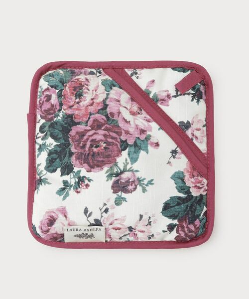 LAURA ASHLEY / ローラ アシュレイ インテリア・生活雑貨・ホビー・ステーショナリー | エレンボロー ローズ柄 鍋敷きミトン | 詳細1