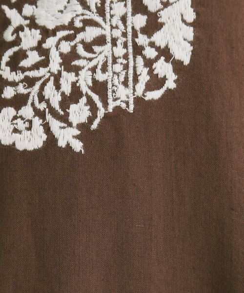LAURA ASHLEY / ローラ アシュレイ ロング・マキシ丈ワンピース | 【コットン100％】刺繍入りワンピース | 詳細8