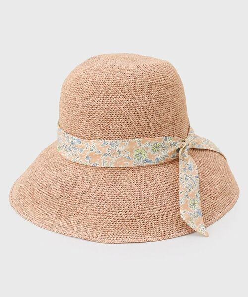 LAURA ASHLEY / ローラ アシュレイ ハット | 【同柄アイテムあり】ハービー フィールド柄リボンハット | 詳細1