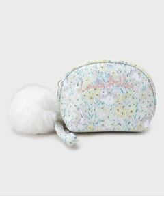 LAURA ASHLEY / ローラ アシュレイ ポーチ | 【簡易保冷】ラックリー メドウ柄 ミニ ポーチ